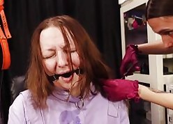 BDSM Video: Haircut Unfamiliar Shake out (mistress Celebrant & Arya Grander)